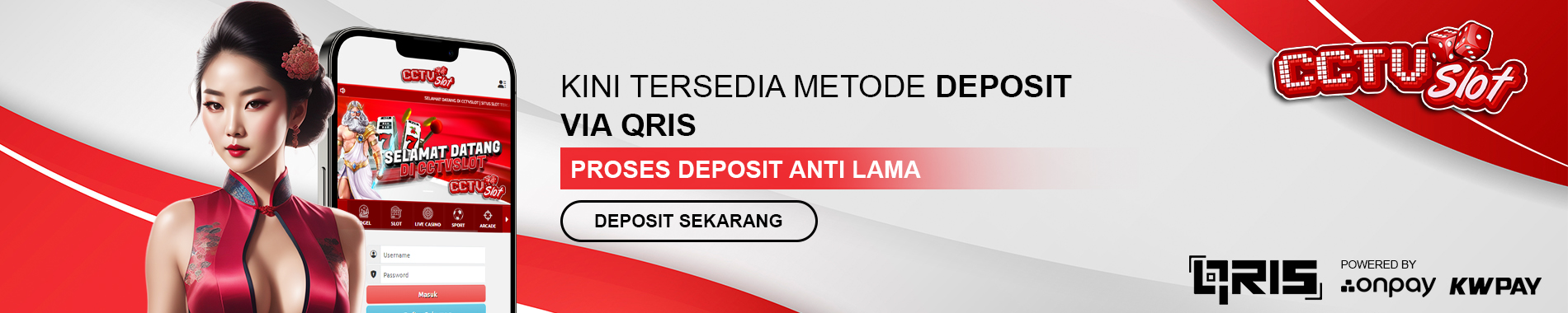 Deposit via qris